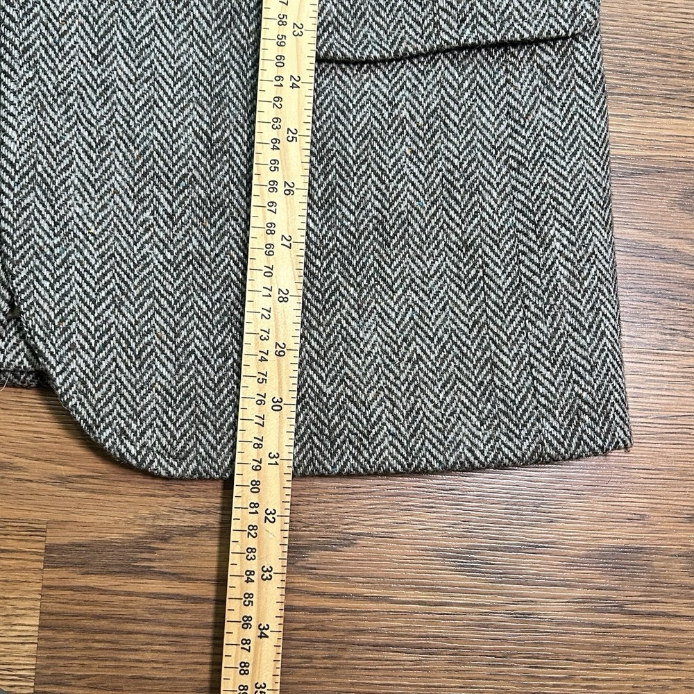 Christopher Dawes Harris Tweed Hunting Shooting Wool Jacket Blazer Mens 42 Reg - Picture 14 of 16